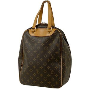 Louis Vuitton Excursion Shoe Case Handbag Monogram Brown
